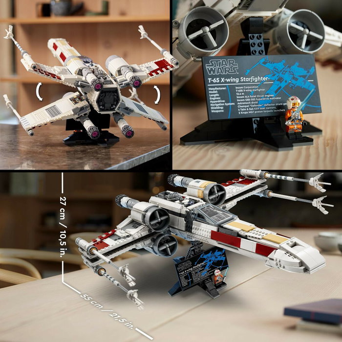 Lego Star Wars X-Wing Starfighter 75355 Set de Construcción Lego Star Wars X-Wing Starfighter 75355 Set de Construcción