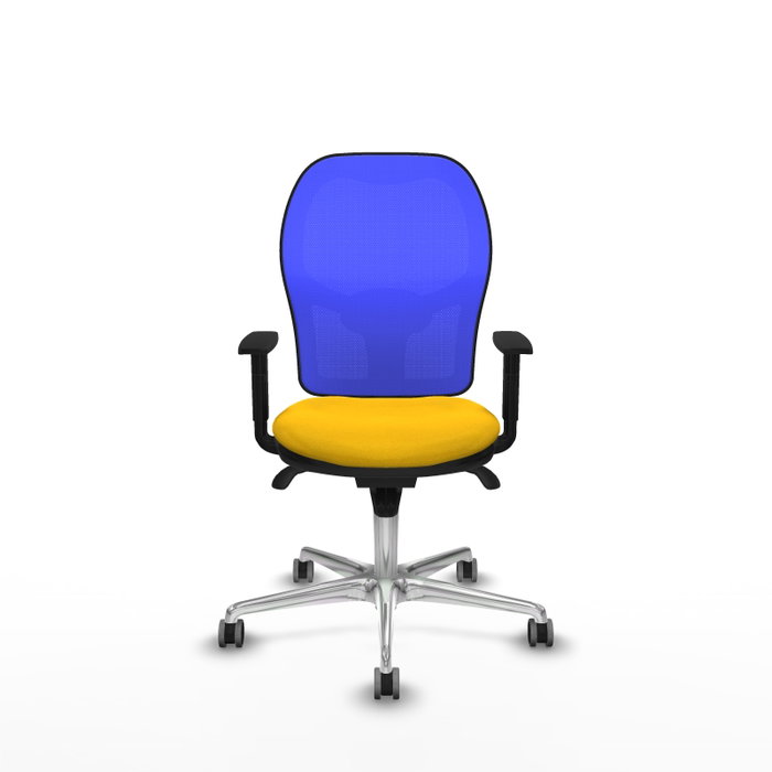 PIQUERAS Y CRESPO Silla de oficina Jorquera Amarillo/Azul PIQUERAS Y CRESPO Silla de oficina Jorquera Amarillo/Azul
