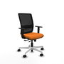 PIQUERAS Y CRESPO Silla de oficina Haches con mecanismo Sincro/Traslack Naranja y Negro