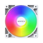 Montech GF120 PWM ARGB Lüfter - 120mm, blanco