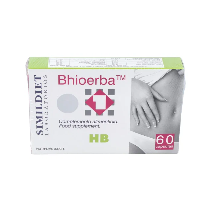 SIMILDIET Bhioerba No 1 Hb 60 Cápsulas - Suplemento con MSM, Cardo Mariano y Alcachofa para Depuración SIMILDIET Bhioerba No 1 Hb 60 Cápsulas - Suplemento con MSM, Cardo Mariano y Alcachofa para Depuración