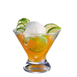 VIEJO VALLE Copa Helado Bolero de Vidrio, 10.3 cm de Diámetro x 9.2 cm de Alto, Capacidad 21 cl, Cristalería (Set de 6)