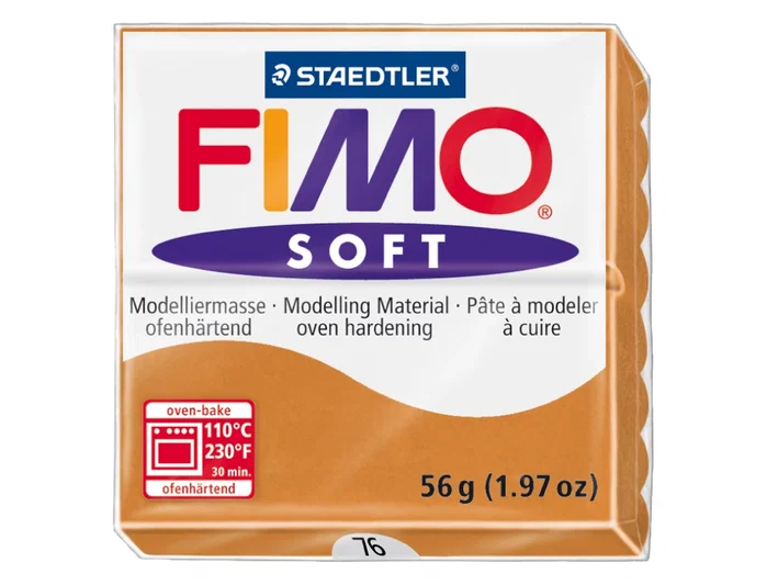 Staedtler Fimo Soft Pasta de modelar color Cognac