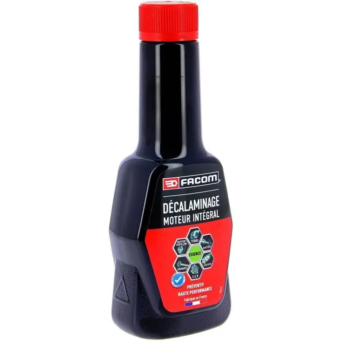 Facom Limpiador de Motor de Esencia Integral - Agente Desincrustante Preventivo para Sistema de Combustible, 250 ml Facom Limpiador de Motor de Esencia Integral - Agente Desincrustante Preventivo para Sistema de Combustible, 250 ml