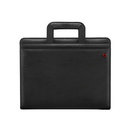 Wenger SwissGear Venture Maletín Portafolios con Cremallera y Asas, Poliéster/Vinilo, Negro
