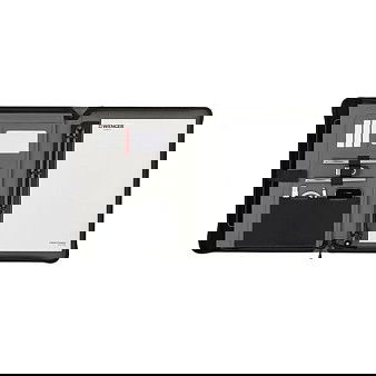 Wenger SwissGear Venture Maletín Portafolios con Cremallera y Asas, Poliéster/Vinilo, Negro