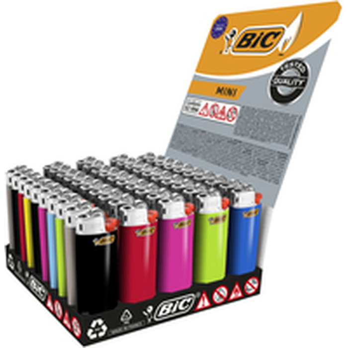 Bic Encendedor Mini j25 Colores Surtidos Expositor 50 uds Bic Encendedor Mini j25 Colores Surtidos Expositor 50 uds