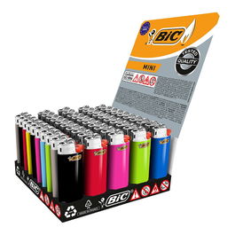 Bic Encendedor Mini J25 Colores Surtidos Expositor 50 Unidades