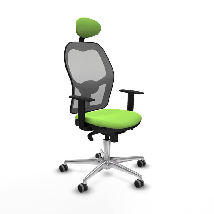 PIQUERAS Y CRESPO Silla de oficina Jorquera con mecanismo Sincro, Pistacho y Gris PIQUERAS Y CRESPO Silla de oficina Jorquera con mecanismo Sincro, Pistacho y Gris