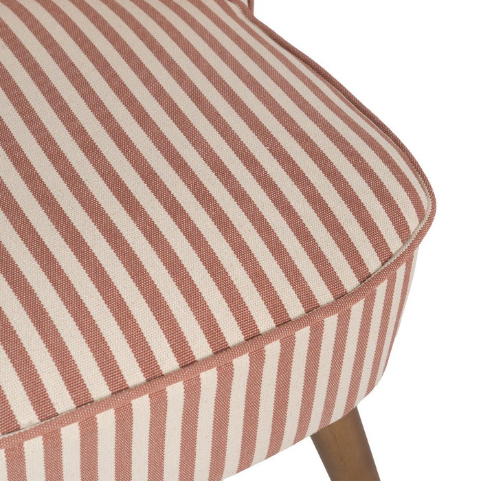 Ixia Sillón Rayas Terracota