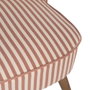 Ixia Sillón Rayas Terracota