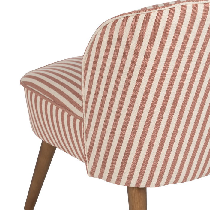 Ixia Sillón Rayas Terracota