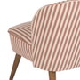 Ixia Sillón Rayas Terracota