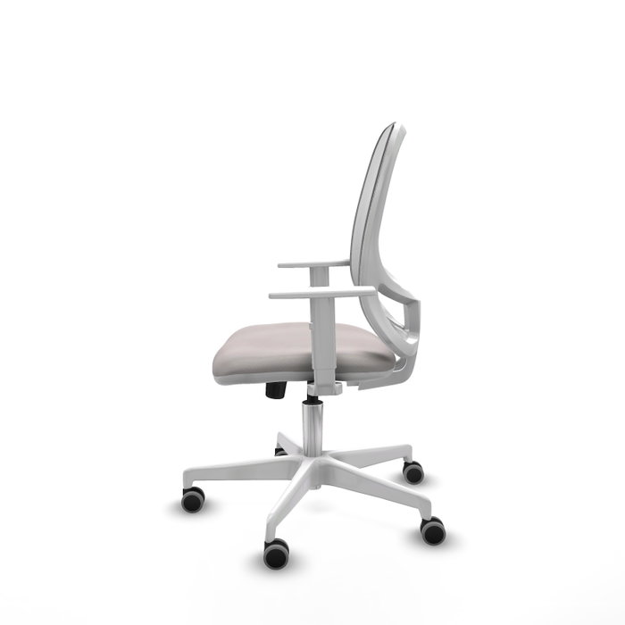 PIQUERAS Y CRESPO Silla de oficina Cilanco con mecanismo Sincro y tapizado en Similpiel Blanco PIQUERAS Y CRESPO Silla de oficina Cilanco con mecanismo Sincro y tapizado en Similpiel Blanco
