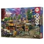 Educa Puzzle Bicicletas en Ámsterdam 1747715940770 6000 Piezas 156 x 107 cm a partir de 15 años