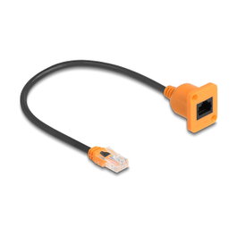 DeLOCK 90803 Prolongador Ethernet Cat5e U/UTP 0,3 m