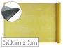 Liderpapel Tejido sin tejer Terileno, 25 g/m2, Rollo de 5 m x 0.5 m, Amarillo, para manualidades, disfraces, teatros, carnavales y fiestas
