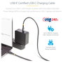 StarTech.com Cable de Carga USB-C 1m 240W PD EPR Negro