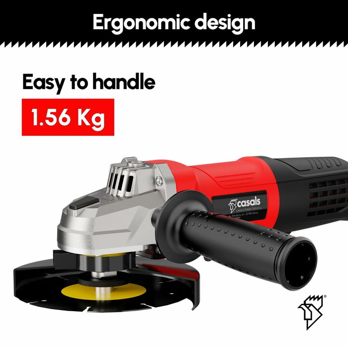 Casals Amoladora Cag71051 de 710 W con disco de 115 mm