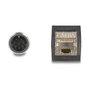 DeLOCK Cable M12 codificado A 8 pin macho a RJ45 hembra PUR (TPU) 0,5 m