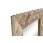 DKD Home Decor Espejo de Mango y Cristal 76x4x183 3D Natural