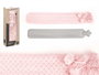 Giftdecor Bolsa Agua Larga 2L con Funda de Pelo Rosa, 75 x 14 x 4 cm (Set de 6)