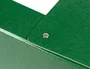 Liderpapel Carpeta de proyectos de cartón gofrado verde lomo 90mm
