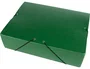 Liderpapel Carpeta proyectos folio lomo 90mm cartón gofrado verde