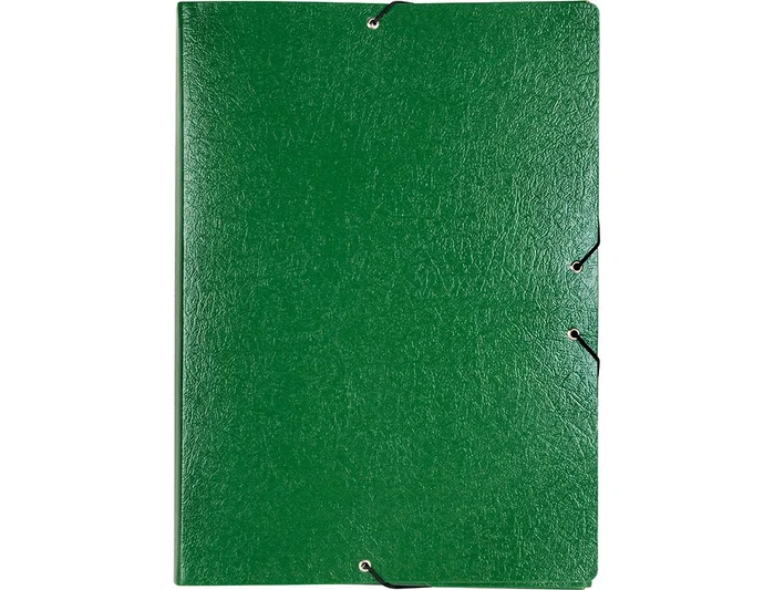 Liderpapel Carpeta de proyectos de cartón gofrado verde lomo 90mm Liderpapel Carpeta de proyectos de cartón gofrado verde lomo 90mm