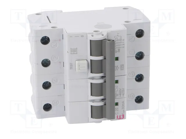 ETI POLAM RCBO KZS-4M 3P+N 20A 30mA