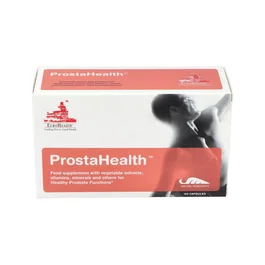 EUROHEALTH Prostahealth - Complemento Natural para la Salud de la Próstata con Saw Palmetto, Calabaza, Zinc - 120 Cápsulas