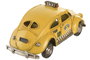 DKD Home Decor Vehículo de Decoración Metal Taxi Amarillo