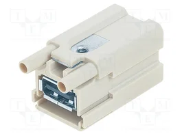 HARTING Contacto Macho y Hembra A3 HDC