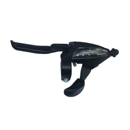 Shimano ST-EF500 Maneta de freno/cambio izquierda V-Brake, 3 velocidades, negro