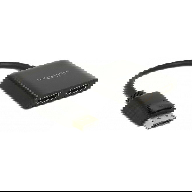 DeLOCK Divisor DisplayPort 1.4 a 2 HDMI MST | Splitter 1x DP a 2x HDMI | Resolución 4K 3840x2160 | HDCP 1.4/2.2 | Con Cable 0.2m DeLOCK Divisor DisplayPort 1.4 a 2 HDMI MST | Splitter 1x DP a 2x HDMI | Resolución 4K 3840x2160 | HDCP 1.4/2.2 | Con Cable 0.2m