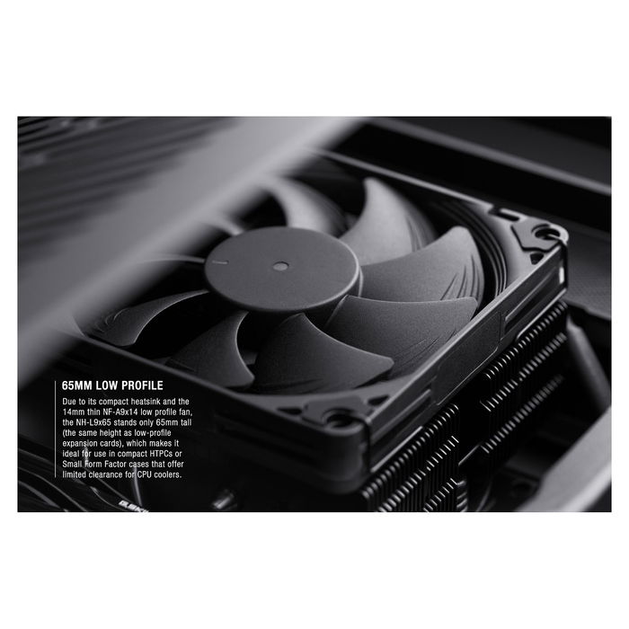 Noctua NH-L9x65 chromax.black - Ventilador de CPU de refrigeración por aire