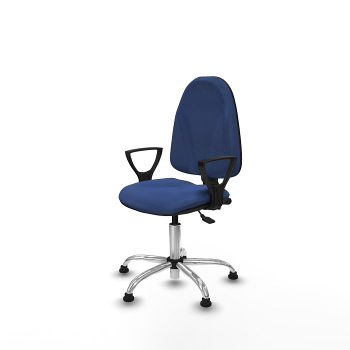 PIQUERAS Y CRESPO Silla de oficina Algarra Azul marino con mecanismo Asincro PIQUERAS Y CRESPO Silla de oficina Algarra Azul marino con mecanismo Asincro