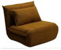 DKD Home Decor Sofá Cama Scandi Mostaza 85 x 70 x 83 cm
