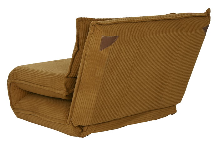 DKD Home Decor Sofá Cama Scandi Mostaza 85 x 70 x 83 cm DKD Home Decor Sofá Cama Scandi Mostaza 85 x 70 x 83 cm