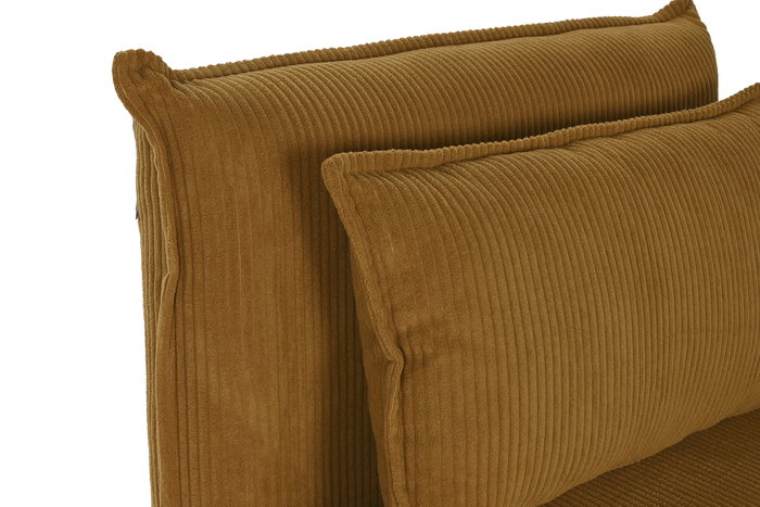 DKD Home Decor Sofá Cama Scandi Mostaza 85 x 70 x 83 cm DKD Home Decor Sofá Cama Scandi Mostaza 85 x 70 x 83 cm