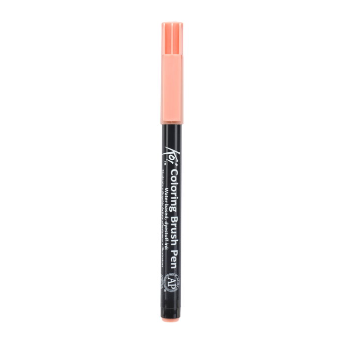 Sakura Koi Coloring Brush Pen Rojo coral