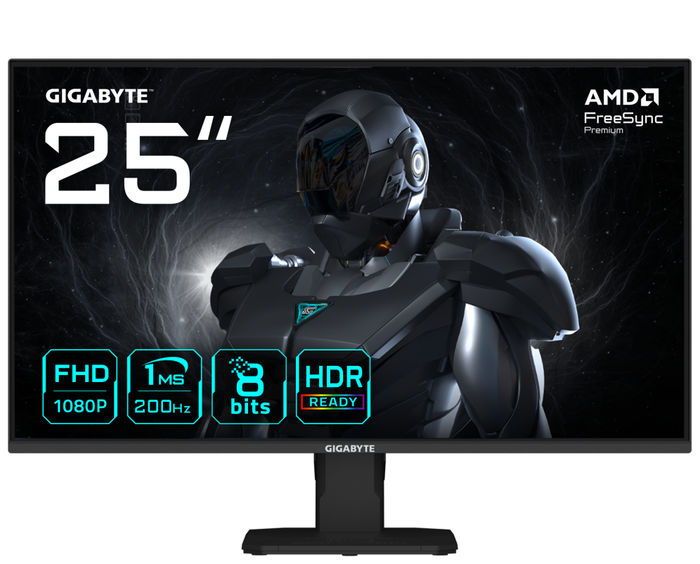 Gigabyte GS25F2 Monitor Gaming 25 pulgadas FHD 200Hz 1ms Gigabyte GS25F2 Monitor Gaming 25 pulgadas FHD 200Hz 1ms