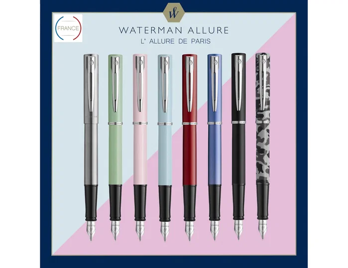 Waterman Allure Pluma Estilográfica Lacado Negro (M)