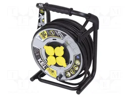 KEL Prolongador de alimentación H07RN-F 3G2,5mm2 50m