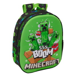 SAFTA Mochila 3D Minecraft 33cm