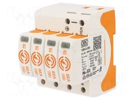 OBO BETTERMANN Limitador de sobretensiones Tipo 2 de 4 polos 20kA 280VAC