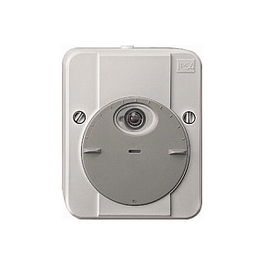 MERTEN 544894 Interruptor Crepuscular con Retardo, Gris, IP54