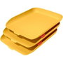 LEITZ Set de 3 Bandejas de Sobremesa Cosy Amarillo