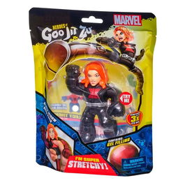 Bandai Figura Goo Jit Zu Marvel Estirable y Viscosa con Personajes como Viuda Negra