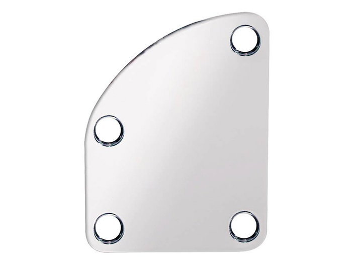 Placa Boston para Montaje Mástil 45X514 mm Cromo Placa Boston para Montaje Mástil 45X514 mm Cromo